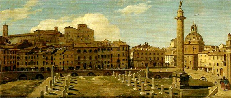 Charles Lock Eastlake view of the forum of trajan rome